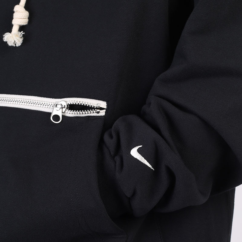 мужская черная толстовка Nike Dri-FIT Standard Issue Hoodie DA5942-010 - цена, описание, фото 4